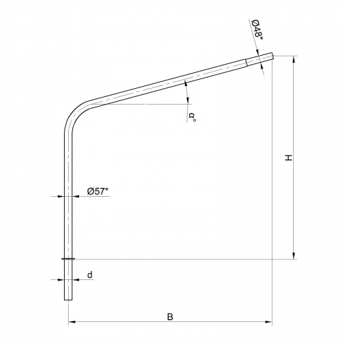Кронштейн К104-1,5-0,6-0-1