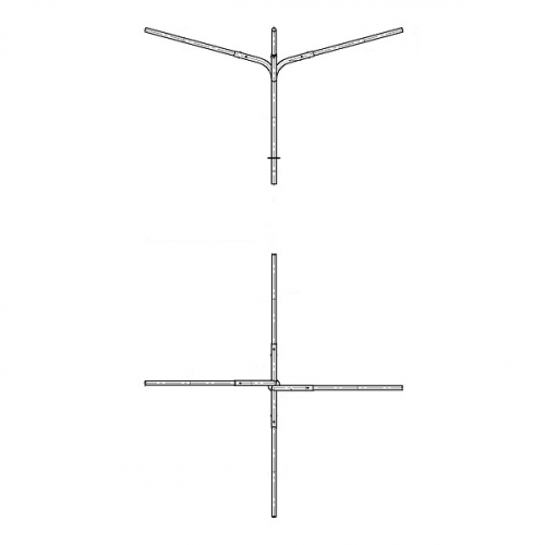 К8-1,5-1,0-1-1 кронштейн четырехрожковый